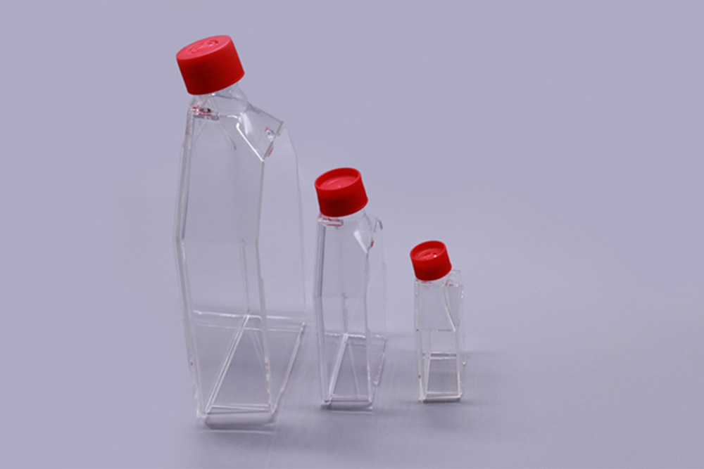 T25细胞培养瓶, 25cm2, 透气盖, 等离子处理